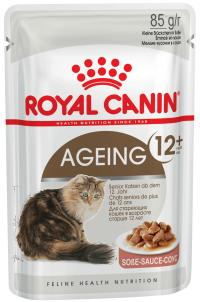 Влажный корм Royal Canin AGEING +12 в соусе, для кошек старше 12 лет