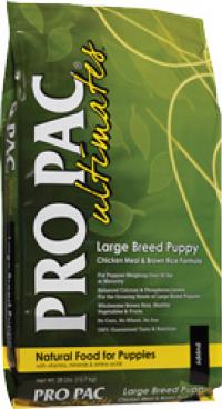 Сухой корм Pro Pac Large Breed Puppy Chicken Meal & Brown Rice Formula для щенков крупных пород курица и коричневый рис