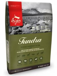 Сухой  беззерновой корм Orijen Tundra, для кошек всех пород