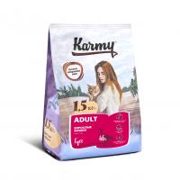 Сухой корм Karmy Adult Cat  Goose, для взрослых кошек старше 1 года (гусь) - купить в Тамбове