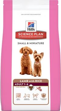 Сухие корм Hills Small & Miniature adult, для собак мелких и миниатюрных пород от 1 до 6 лет