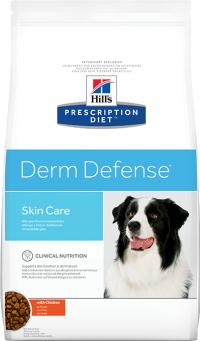 Сухой корм Hills Derm Defense, ветеринарная диета для решения проблем аллергии на компоненты окружающей среды у собак