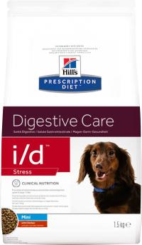 Сухой корм Hills i/d™ Stress Canine Mini, ветеринарная диета для уменьшения проявлений расстройств пищеварения, вызванных стрессом, у взрослых собак мелких пород