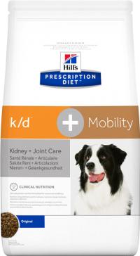 Сухой корм Hills Canine k/d™ + Mobility, ветеринарная диета для собак для поддержания здоровья почек и суставов одновременно - купить в Тамбове